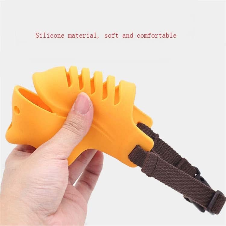 Pet Dog Muzzle Anti-bite Anti-call Silicone Muzzle - Reluova