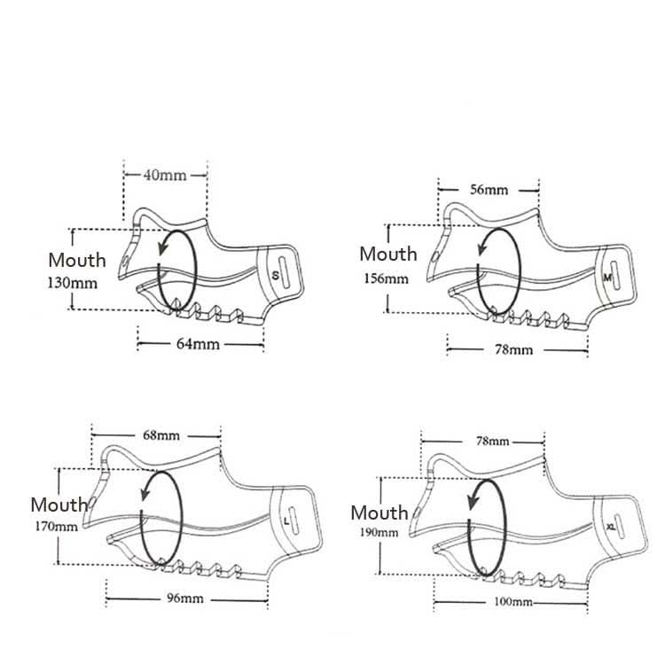 Pet Dog Muzzle Anti-bite Anti-call Silicone Muzzle - Reluova