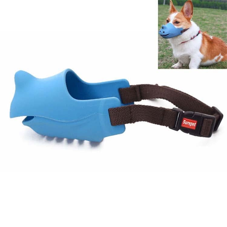 Pet Dog Muzzle Anti-bite Anti-call Silicone Muzzle - Reluova