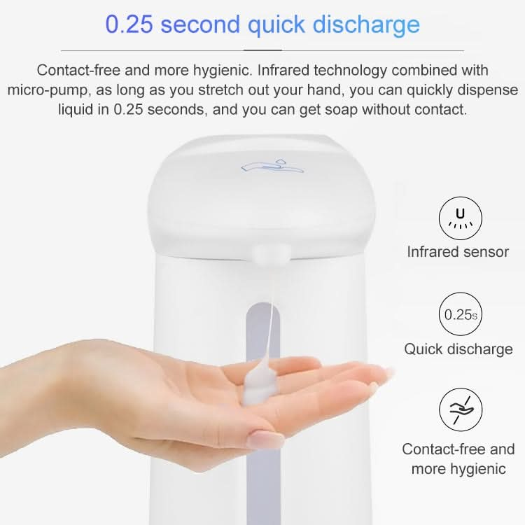 330ML Automatic Induction Hand Washing Machine Disinfection Soap Dispenser-Reluova