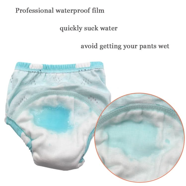 6 Layer Baby Diaper Waterproof  Reusable Cloth Diapers Baby Cotton Training  Underwear Pants Diaper-Reluova