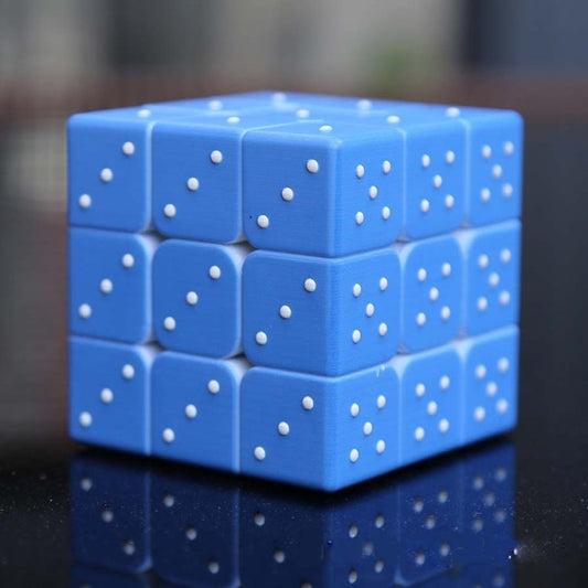 Carbon Fiber Membrane Third-order Magic Cube Children Educational Toys