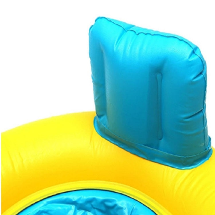 2 PCS PVC Parent-child Double Swimming Circle Yacht without Tent, Size: 100 x 70cm