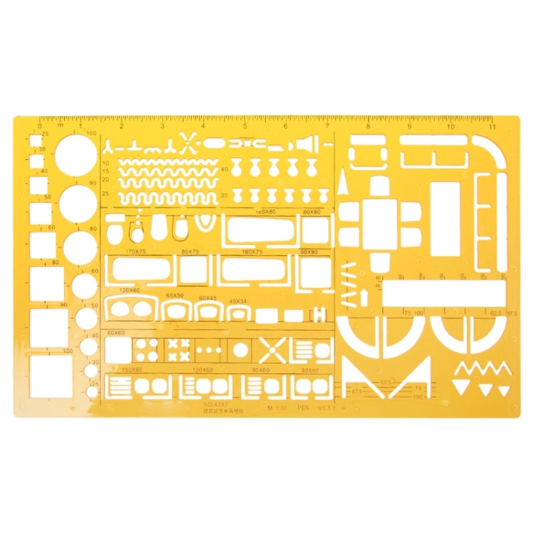 Ruler Universal Furniture Construction Template Ruler School Accessories Reluova