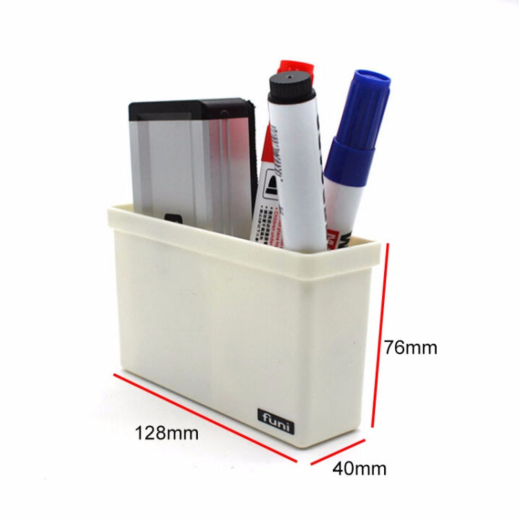 2 PCS Magnetic Plastic Storage Box Drawer Blackboard Chalk Pens Desk Storage Organiser Home Storage Boxes