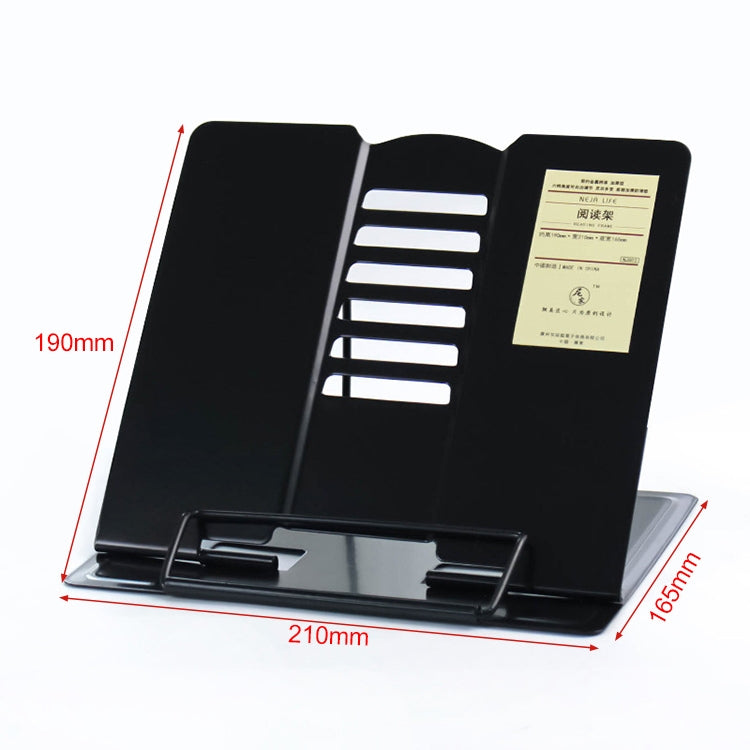 Portable Metal Adjustable Reading Book Holder Support iPad Document Book Shelf Bookstand My Store