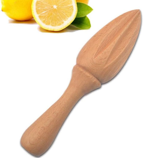 Wooden Squeezer Juicer Fruit Juice Extractor Reamer Lemon Cone Multifunctional Kitchen Tool - Reluova