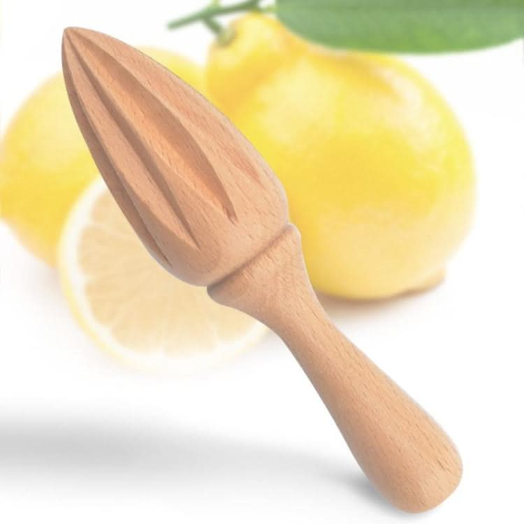 Wooden Squeezer Juicer Fruit Juice Extractor Reamer Lemon Cone Multifunctional Kitchen Tool - Reluova