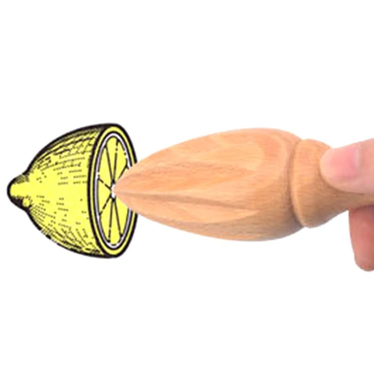 Wooden Squeezer Juicer Fruit Juice Extractor Reamer Lemon Cone Multifunctional Kitchen Tool - Reluova