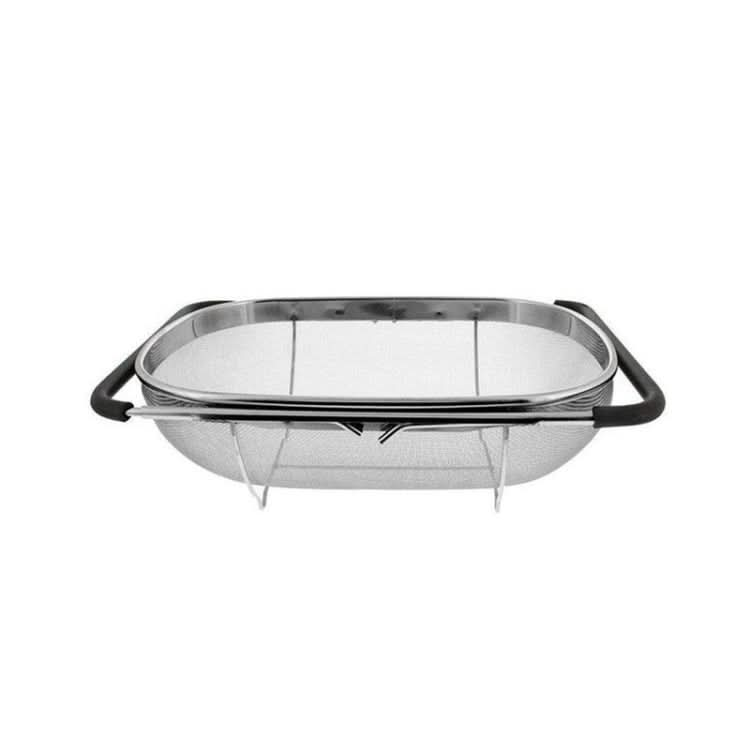 Stainless Steel Foldingf Filter Kitchen Tools Drainage Household Retractable Vegetable Fruit Basket - Reluova