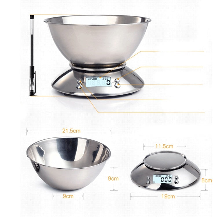 Kitchen High Precision Stainless Steel LCD Digital Scale Measuring Tools My Store