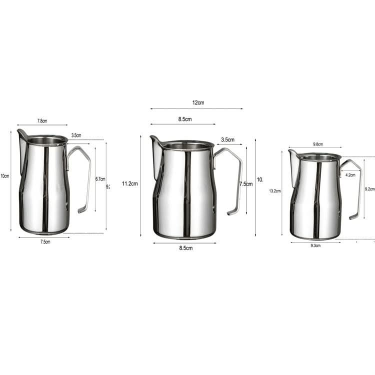 Stainless Steel Coffee Pot Pull Flower Cylinder Cup - Reluova