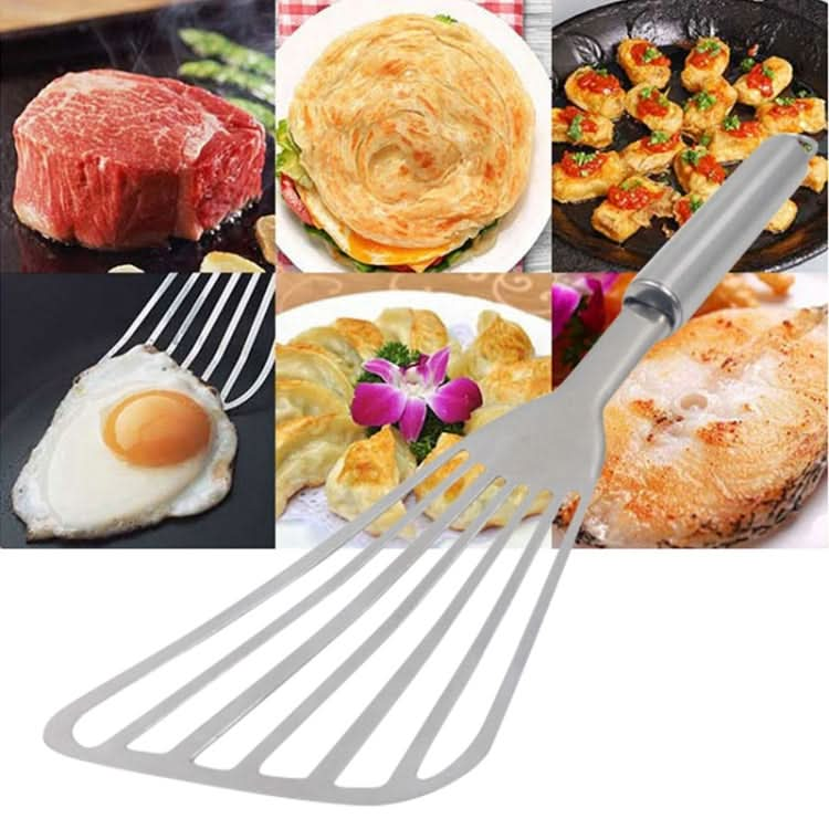 430 Stainless Steel Thickened Cooking Shovel Fried Fish Shoves Oblique Kitchen Tool Cookware-Reluova