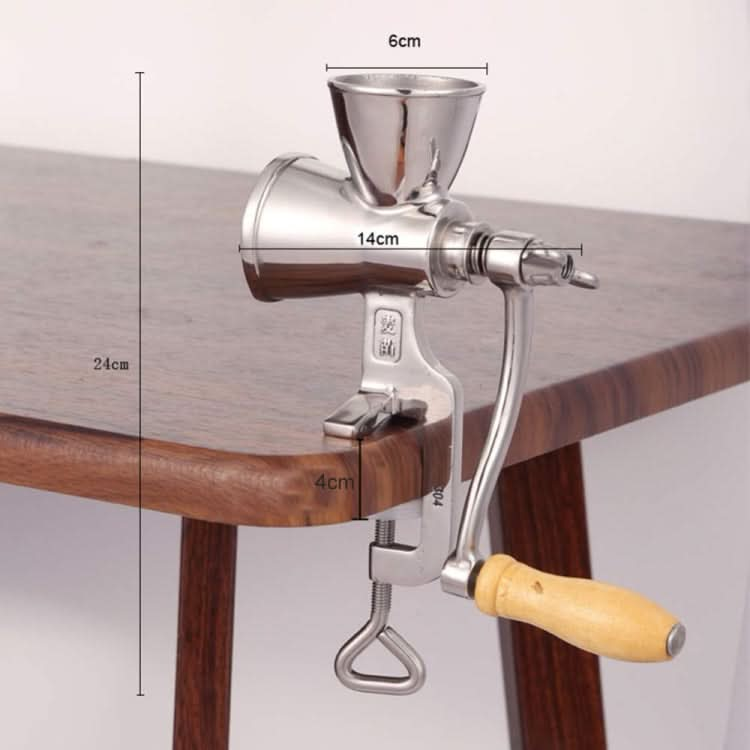 Household Stainless Steel Manual Grinder Home Coffee Tools Grinding Mill Machine for Soy Peanut - Reluova