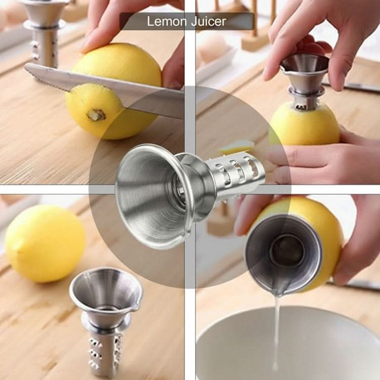 Stainless Steel Fruit Manual Squeezer Household Thick Lemon Juicer - Reluova