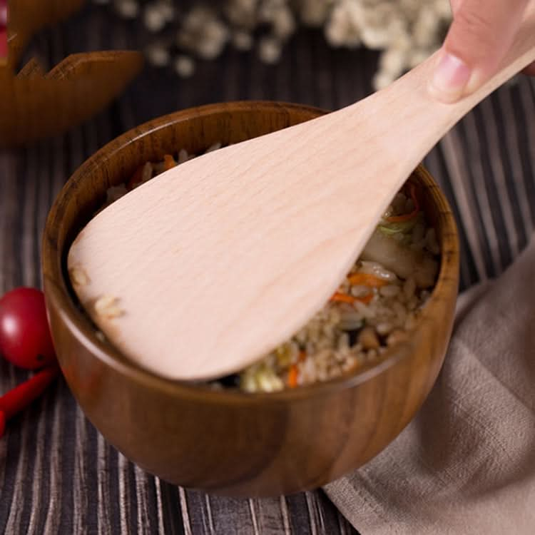 Adult Children Jujube Solid Wood Bowl Soup Noodle Bowl Household Tableware - Reluova