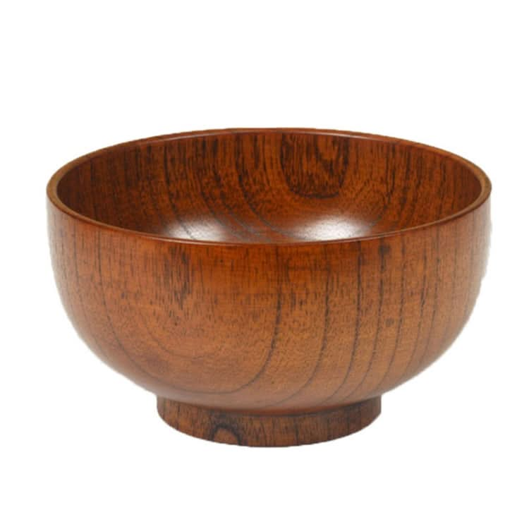 Adult Children Jujube Solid Wood Bowl Soup Noodle Bowl Household Tableware - Reluova