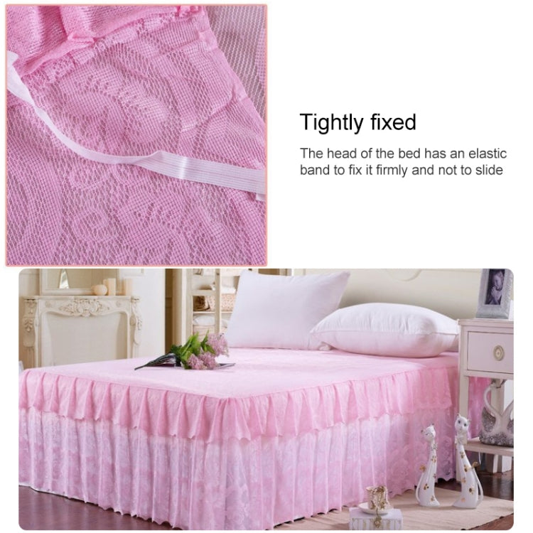 Lace Bed Skirt Sheet Princess Bedspread Mattress Cover My Store