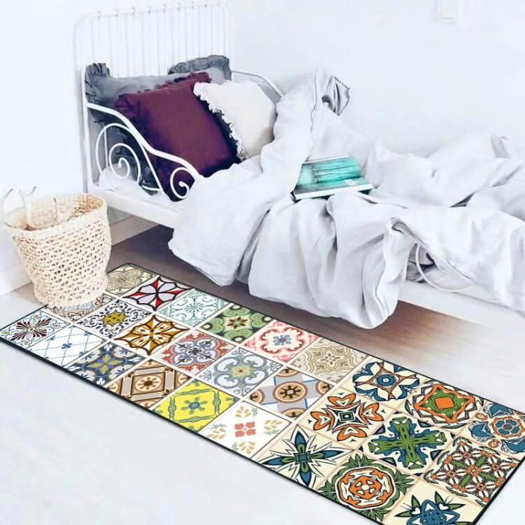 Modern Geometric Kitchen Anti-skid Mat Rugs Carpets