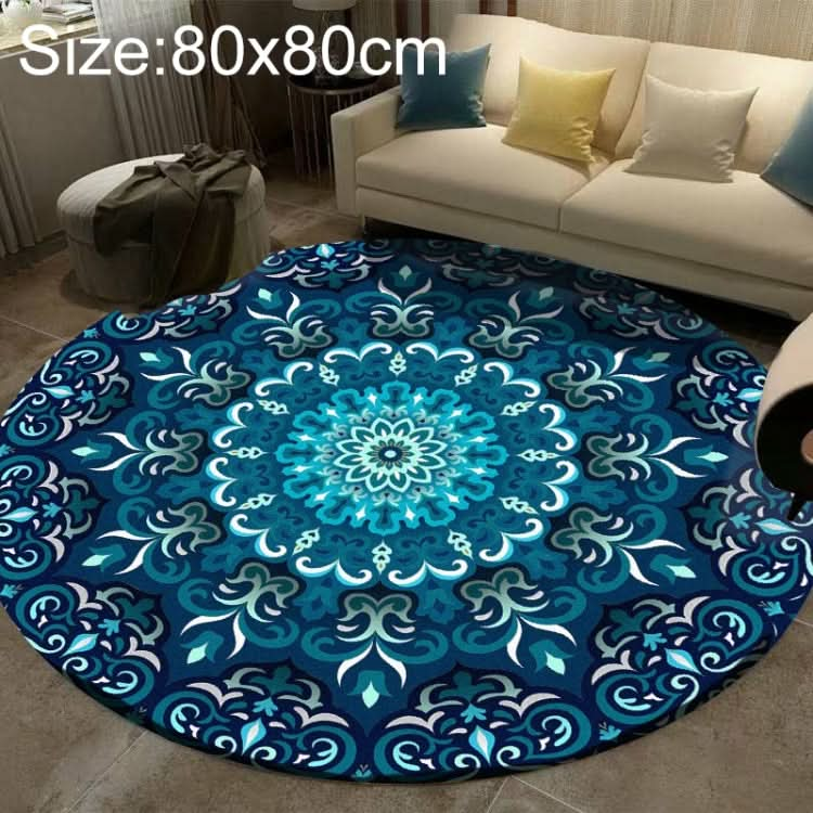 Ethnic Carpet Camel Mandala Flower Carpet Non-slip Floor Mat