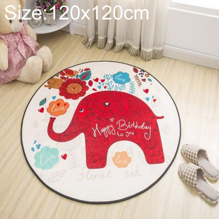 Circular Water Uptake Carpet  Floot Mat Cartoon Door Mat,, Series 1