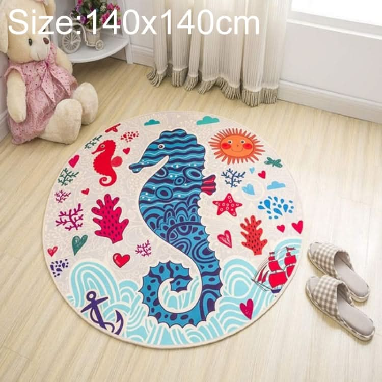 Circular Water Uptake Carpet  Floot Mat Cartoon Door Mat,, Series 1 Reluova