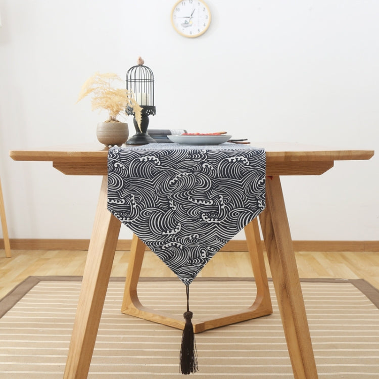 Cotton Linen Tea Table Dining Table Table Flag Retro Tablecloth My Store