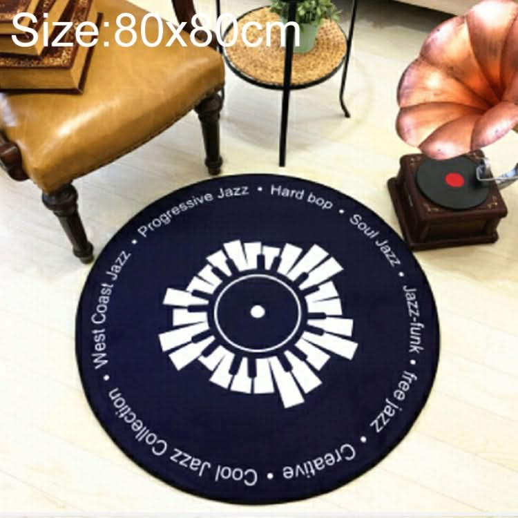 Creative Retro 3D DVR Record Carpet Round CD Floor Mat Home Decor Living Room Kid Bedroom Decoration  Rug,