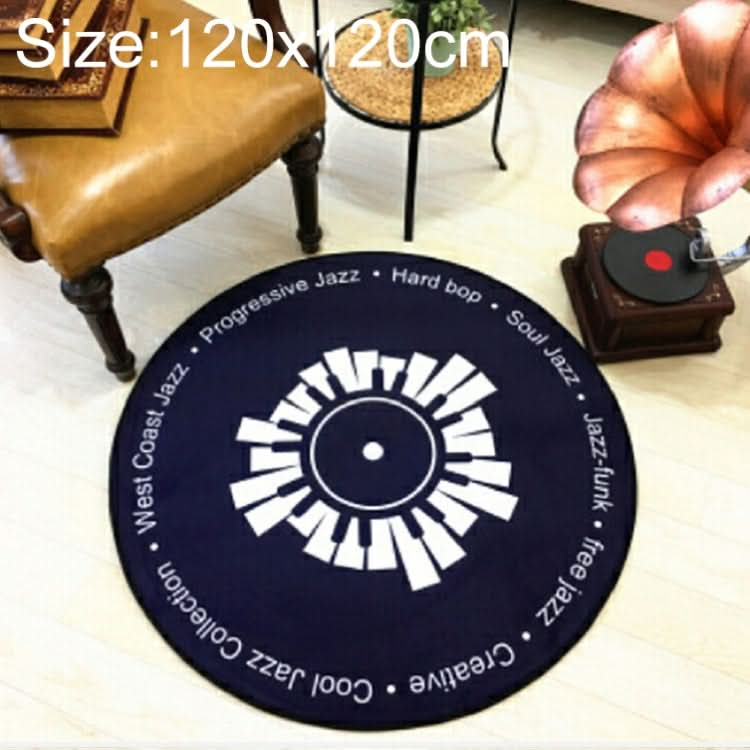 Creative Retro 3D DVR Record Carpet Round CD Floor Mat Home Decor Living Room Kid Bedroom Decoration  Rug,