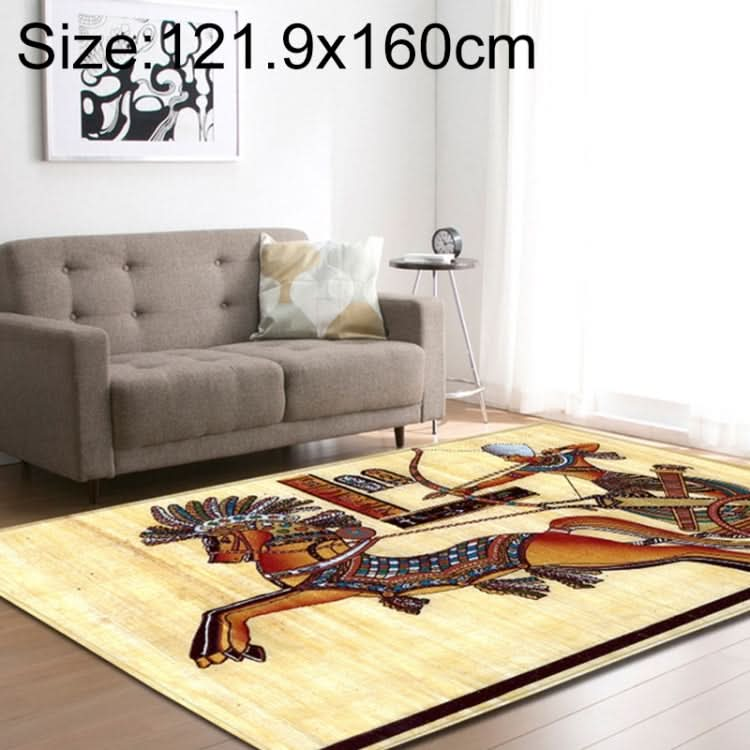 Retro Mat Flannel Velvet Carpet Play Basketball Game Mats Baby Crawling Bed Rugs, Series 1