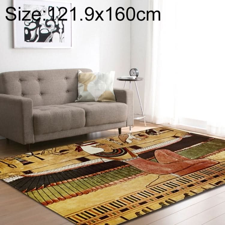 Retro Mat Flannel Velvet Carpet Play Basketball Game Mats Baby Crawling Bed Rugs, Series 1