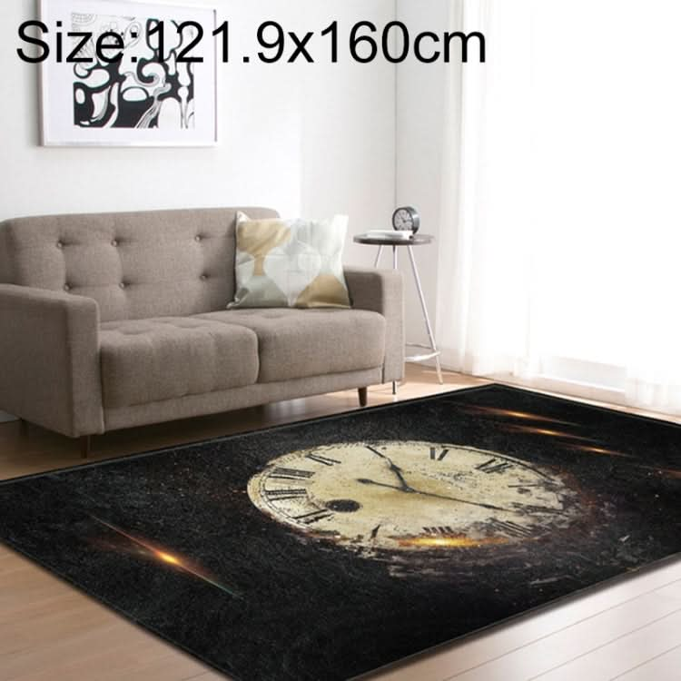 Retro Mat Flannel Velvet Carpet Play Basketball Game Mats Baby Crawling Bed Rugs, Series 1