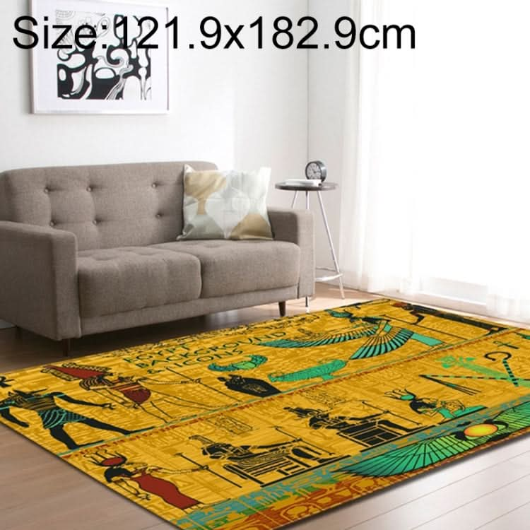 Retro Mat Flannel Velvet Carpet Play Basketball Game Mats Baby Crawling Bed Rugs, Series 2