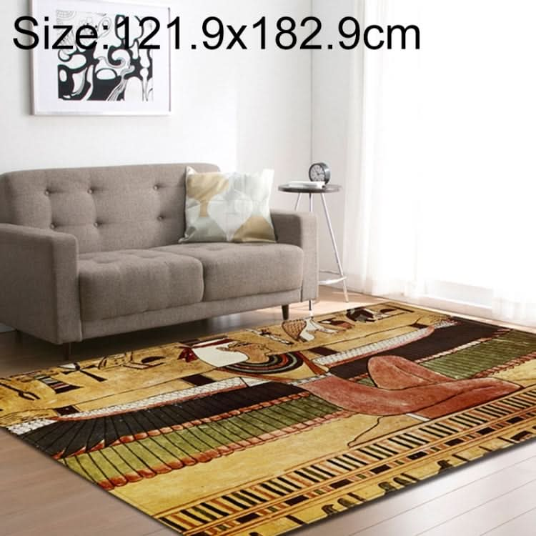 Retro Mat Flannel Velvet Carpet Play Basketball Game Mats Baby Crawling Bed Rugs, Series 2