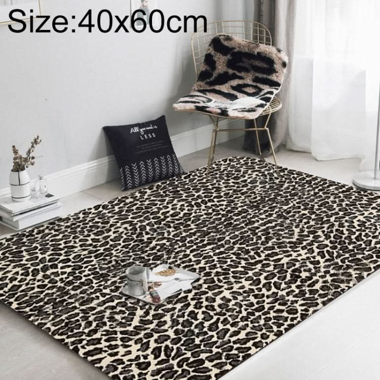 Fashion Leopard Print Carpet Living Room Mat