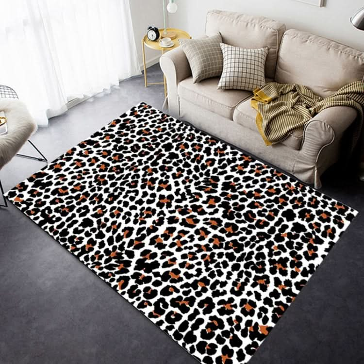 Fashion Leopard Print Carpet Living Room Mat