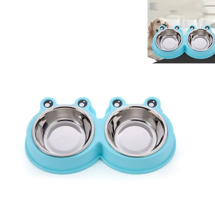 Stainless Steel Dog and Cat Double Bowl Pet Supplies - Reluova