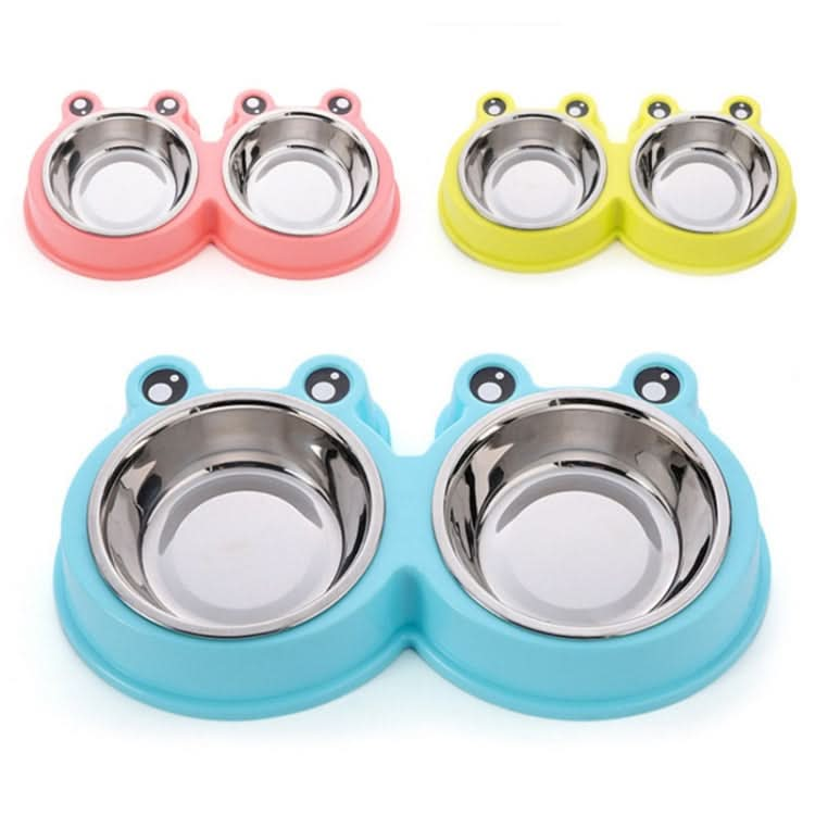 Stainless Steel Dog and Cat Double Bowl Pet Supplies - Reluova