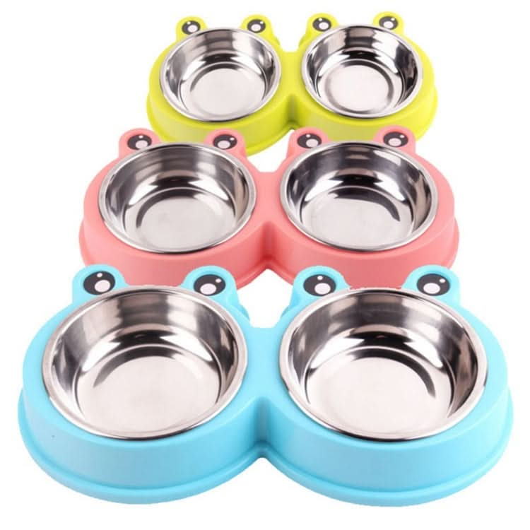 Stainless Steel Dog and Cat Double Bowl Pet Supplies - Reluova