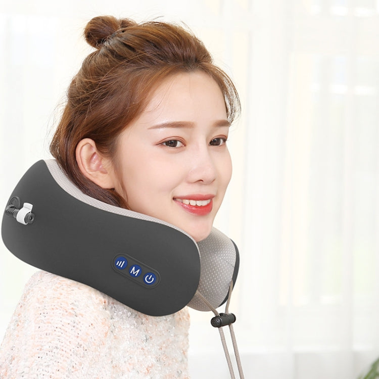 U-shaped Electric Massage Pillow Kneading Shoulder and Neck Massager