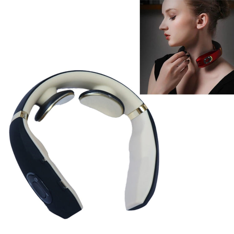 Cervical Vertebra Massager Charging Intelligent Pulse Physiotherapy Instrument Electromagnetic Vibration Neck Protector