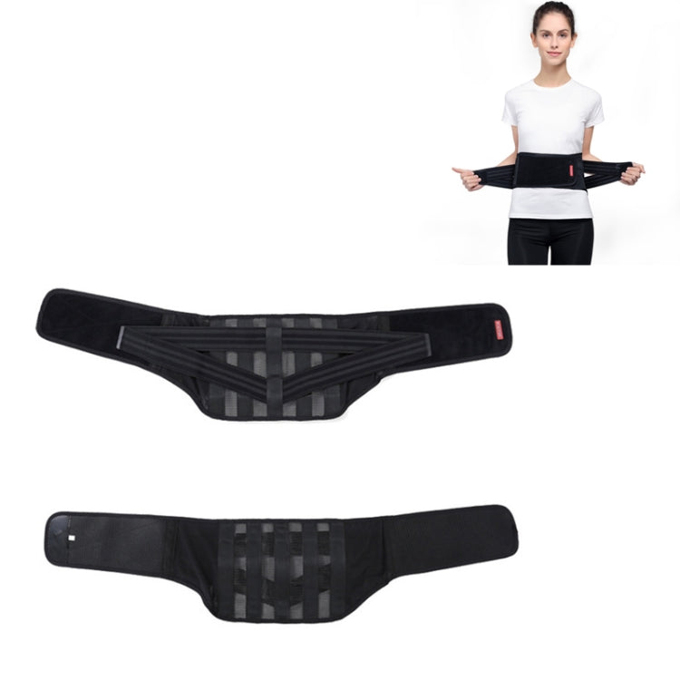 WOOTSHU WT-Y81 Breathable Lumbar Spine Steel Plate Lumbar Disc Waist Double Compression Strained Waist Protector Reluova