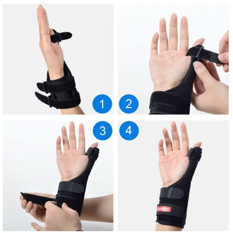 WOOTSHU WT-Y881 Tenosynovitis Wrist Brace Thumb Sprain Fracture Fixed Protector Reluova