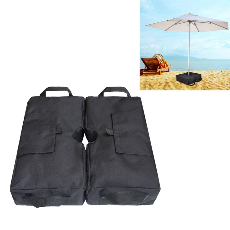 Outdoor Square Umbrella Support Frame Fixed Billboard Windproof Sandbag Stability Bag Reluova