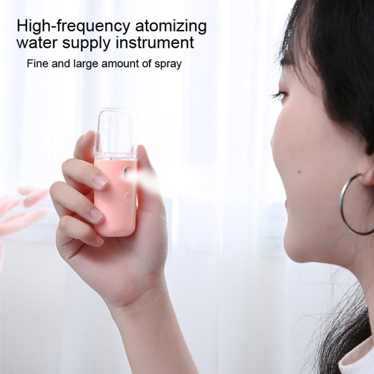 Facial Hydration Instrument Air Humidifier USB Beauty Cold Spray Instrument Auto Alcohol Disinfection Spayer