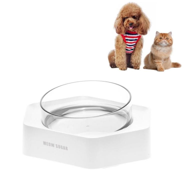 Pet Inclined Mouth Anti-tipping Dog and Cat Plastic Bowl Water Dispenser - Reluova