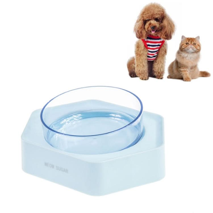 Pet Inclined Mouth Anti-tipping Dog and Cat Plastic Bowl Water Dispenser - Reluova