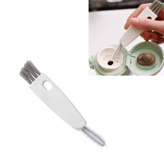 Multifunctional Cup Lid Cleaning Brush Slit Feeding Bottle Tube Brush Kitchen Tableware Crevice Brush