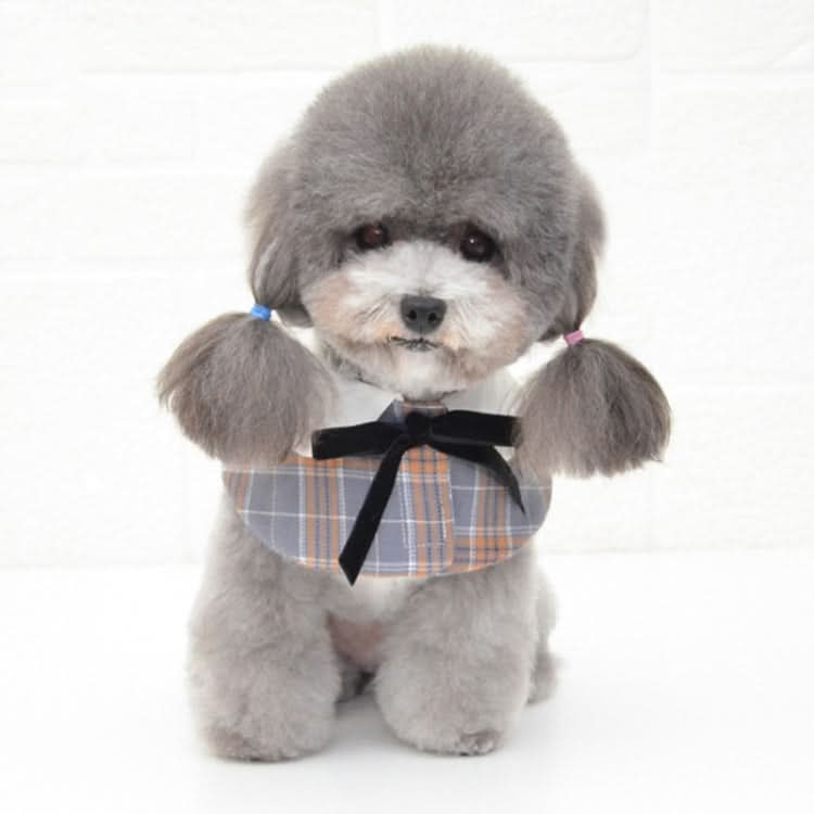 Dog Shawl Small Cloak Pet Bow Ttie Saliva Towel Pet Accessories - Reluova