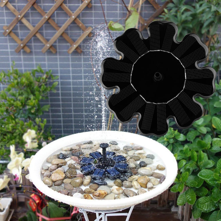 Solar Petal Fountain Floating Fountain Pond Garden Decoration My Store